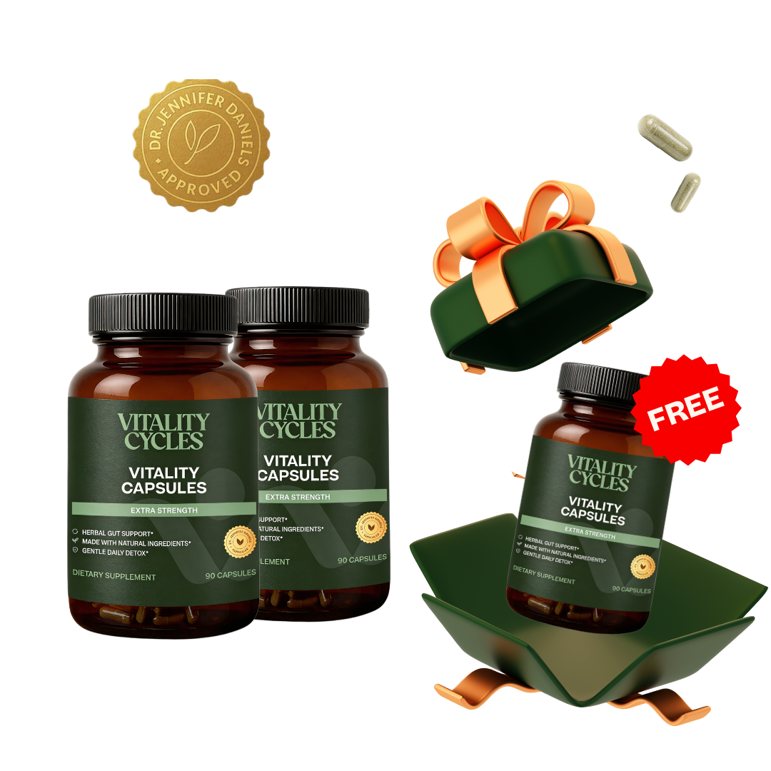 Vitality Capsules Extra Strength – 90 Day Supply (2 Months + 1 Month Free)