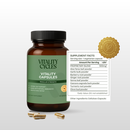 Regular Strength Vitality Capsules- The Original Cleansing Protocol