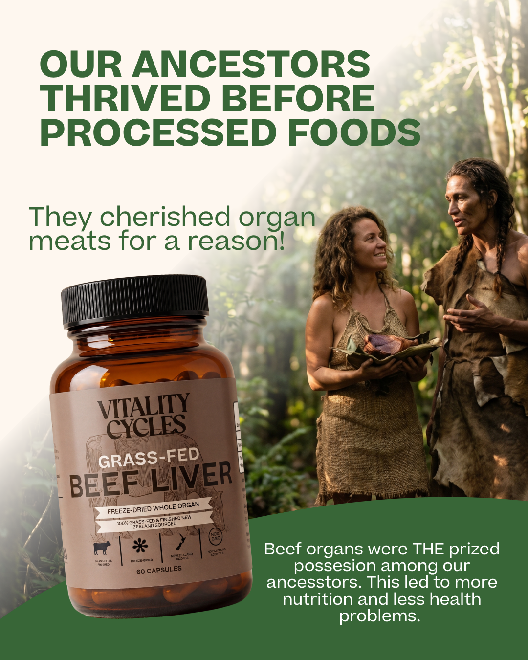 Grass-Fed Beef Liver Capsules