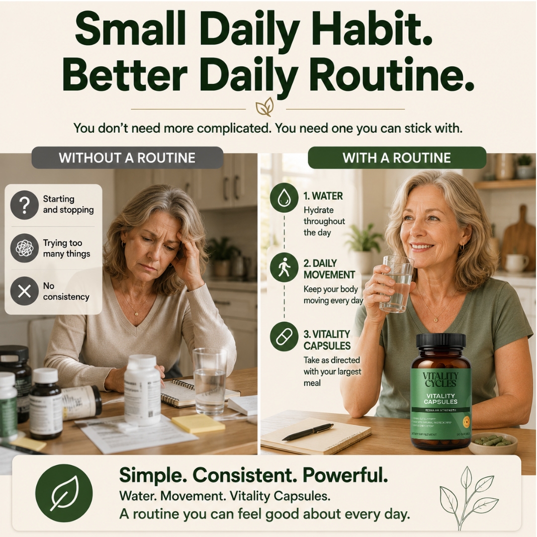 Regular Strength Vitality Capsules— Daily Regularity Support
