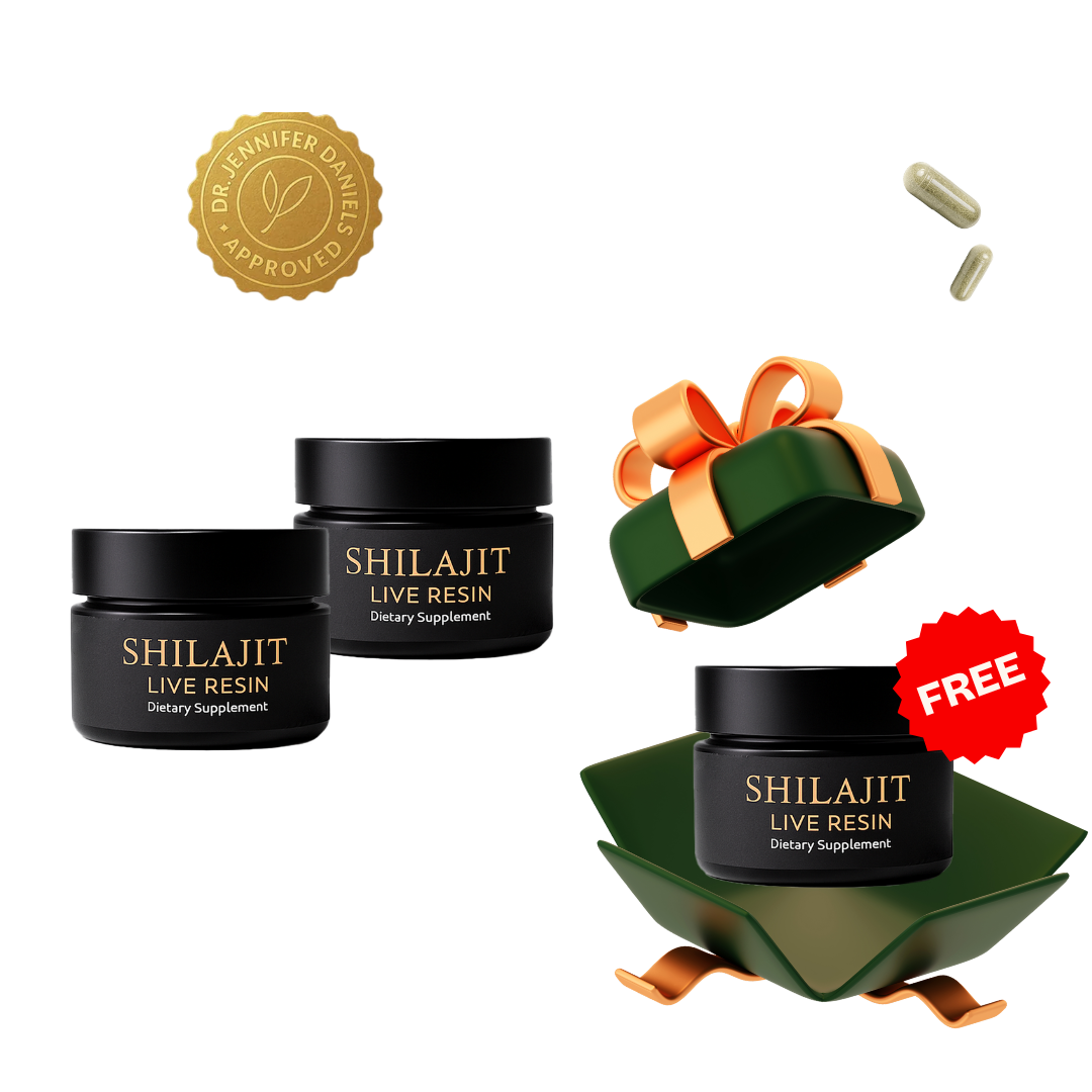 Shilajit Resin- 90 Day Supply (2 Months + 1 Month Free)