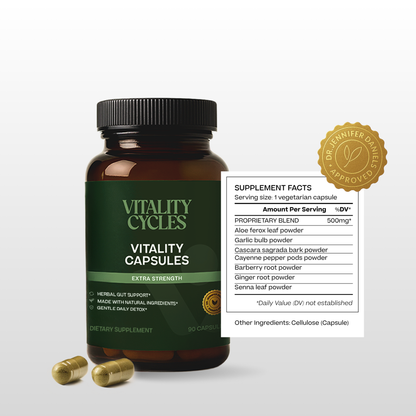 Extra Strength Vitality Capsules-The Advanced Cleansing Protocol