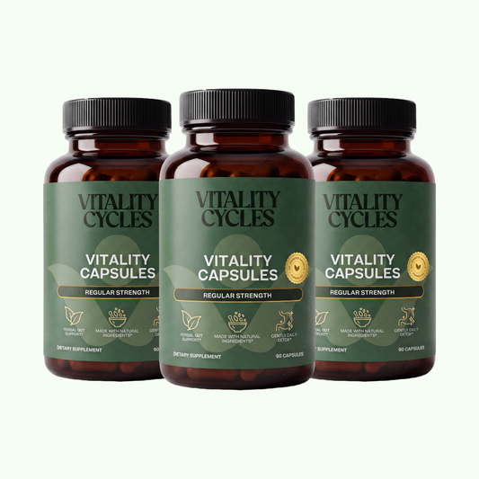 Vitality Ritual Set, 3 Bottles Plus Shilajit and Free Gifts - Vitality Cycles