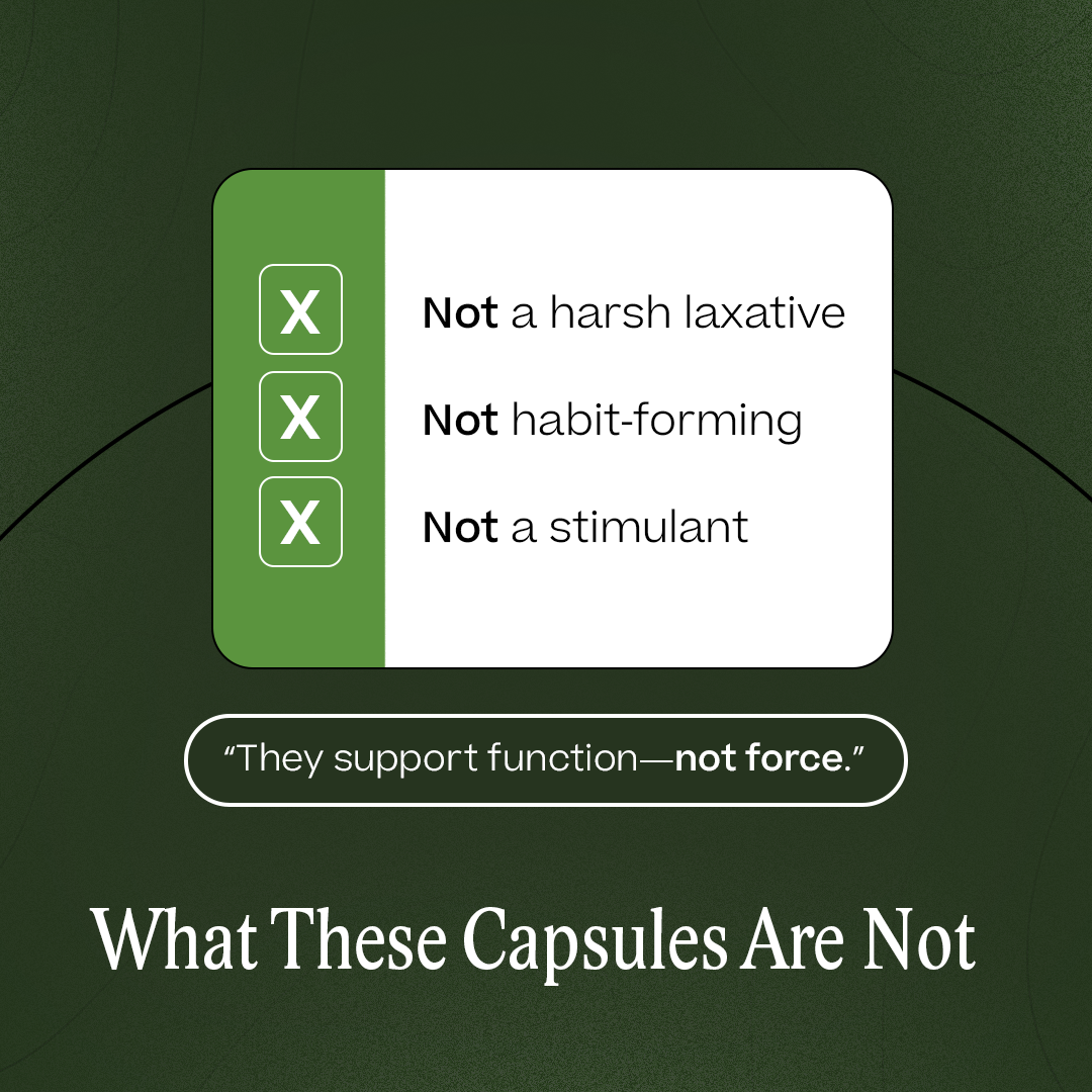Extra Strength Vitality Capsules— Daily Regularity Support