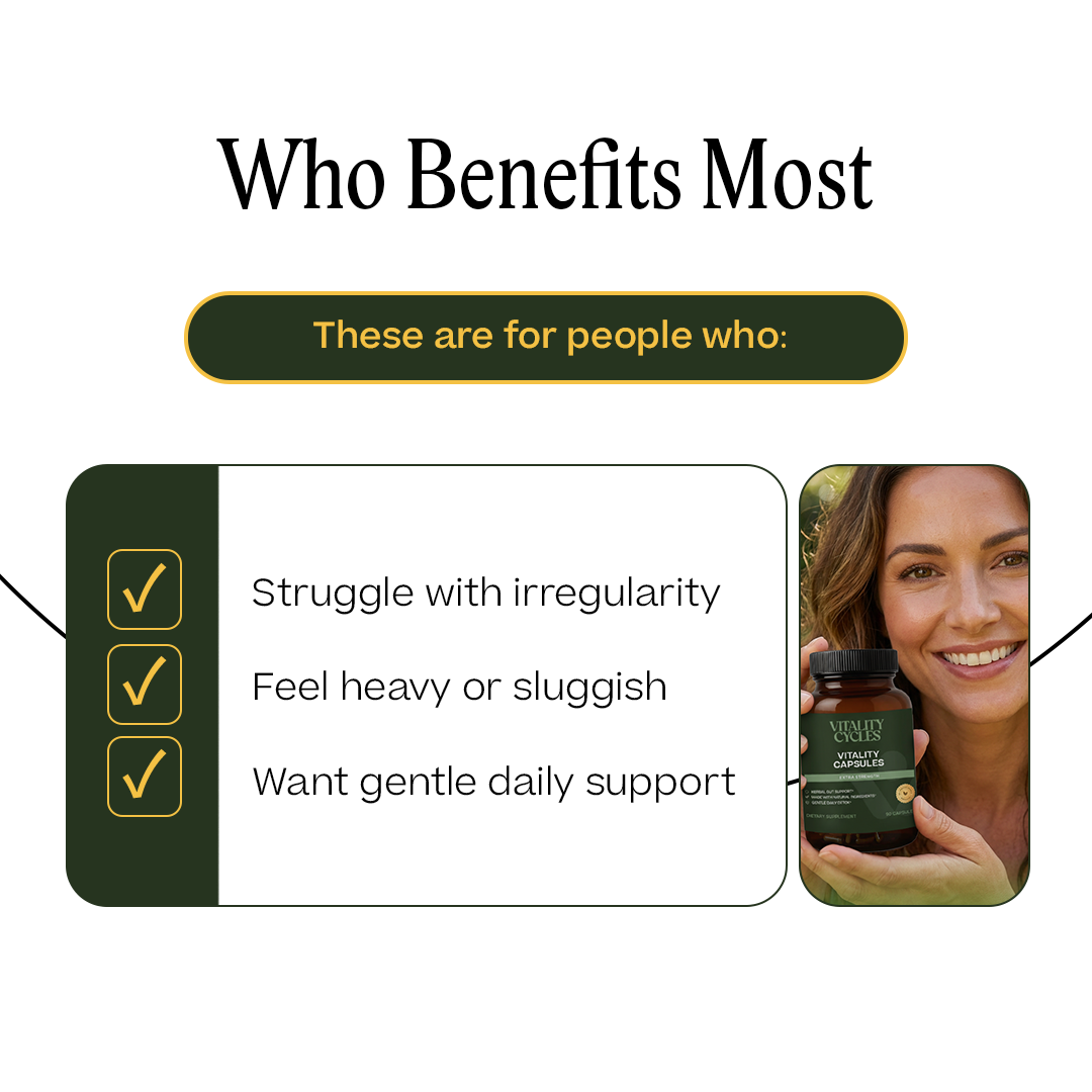 Extra Strength Vitality Capsules— Daily Regularity Support