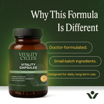 Extra Strength Vitality Capsules— Daily Regularity Support