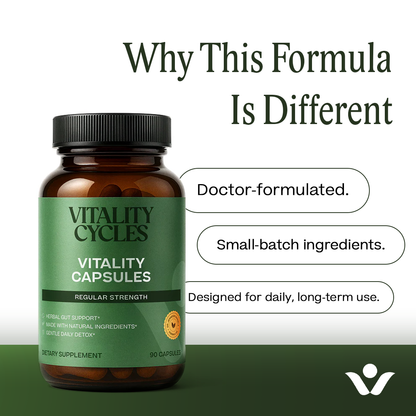 Regular Strength Vitality Capsules- The Original Cleansing Protocol