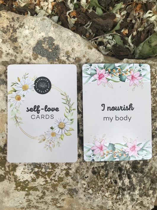 Self Love Affirmation Cards - Vitality Cycles